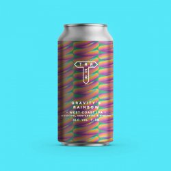 Track - Gravitys Rainbow - 7% West Coast IPA w Cascade, Centennial & Simcoe - 440ml Can - The Triangle