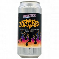 Neon Raptor  Zozobra - Rebel Beer Cans