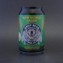 Drop Bear - New World Lager - 0.5% (330ml) - Ghost Whale