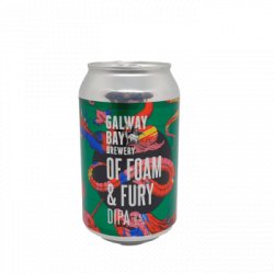 Bière Blonde DIPA 33cl - Of Foam & Fury - Galway Bay Brewing - Les Bulleuses