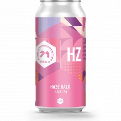 71 Brewing Haze Halo - Hazy IPA 440ml Can - Fountainhall Wines