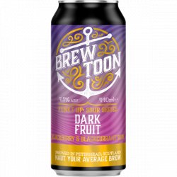 Brew Toon Dark Fruit - Blackberry and Blackcurrant Sour - Fountainhall Wines