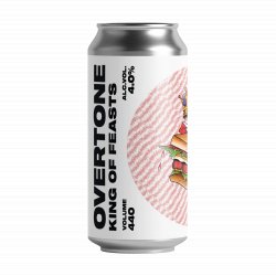 Overtone King Of Feasts Pale Ale (Collab with King Of Feasts) 4.0%  - 440ml Can - Fountainhall Wines