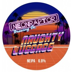 CROWLER - Neon Raptor - Naughty Luggage - 6.8% (500ml) - Ghost Whale