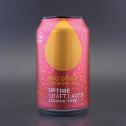 Big Drop - Uptime Lager - 0.5% (330ml) - Ghost Whale