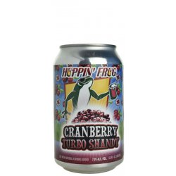 Hoppin Frog Brewing Cranberry Turbo Shandy Citrus Ale - BierBazaar