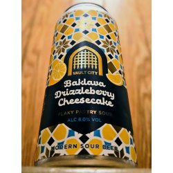 Vault City Brewing Baklava Drizzleberry Cheesecake