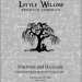 Little Willow Brewing Company. Fractions And Decimals - 8.345% 