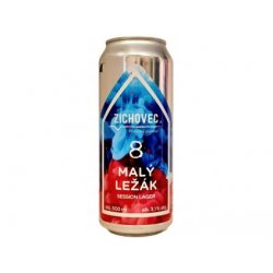 Zichovec -  8°Malý Ležák 0,5l can 3,1% alk. - Beer Butik