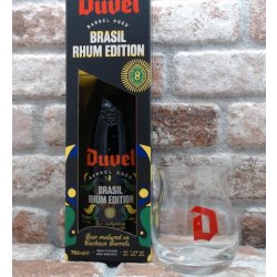 Duvel Barrel Aged Badge #8 Brazil Rum Edition incl. Glas Tripel - 75 CL - House of Beers Uden