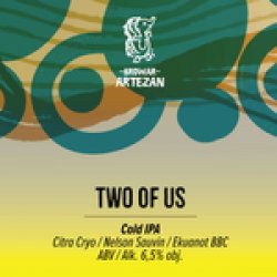 Artezan: Two Of Us- puszka 500 ml - Piwne Mosty - Stu Mostow