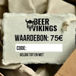 Gift Card 75€ - Beer Vikings