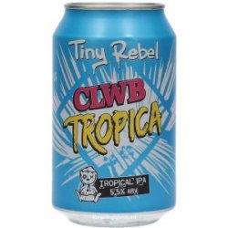 Tiny Rebel CLWB Tropica IPA Op=Op (THT 14-06-24) - Drankgigant.nl