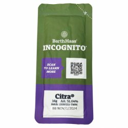 INCOGNITO™ CITRA 16g Sachet - Insumos Cerveceros de Occidente