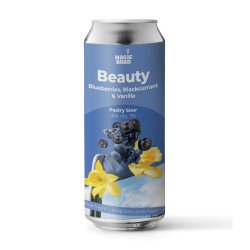 Magic Road Beauty - Blueberries, Blackcurrant & Vanilla 500ml - Funky Fluid