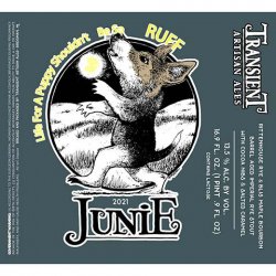 Transient Artisan Ales Life For a Puppy Shouldn