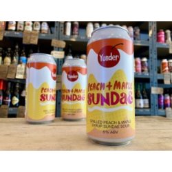 Yonder  Peach & Maple Sundae  Pastry Sour - Wee Beer Shop