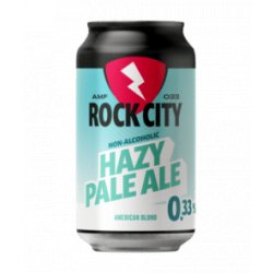 Rock City  Hazy Pale Ale 0.33%  American Pale Ale - Alcoholvrij Bierhuis