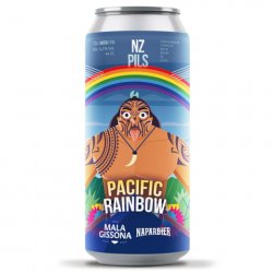 Mala Gissona + Naparbier Pacific Rainbow 4,2% 44cl - La Domadora y el León