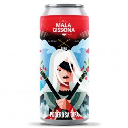 Mala Gissona Poderosa DIPA 8% 44cl - La Domadora y el León