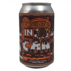 Amundsen Brewery  Dessert In A Can Chocolate Peanut Butter Caramel Brownie 33cl - Beermacia