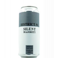 District 96 Brewing Co. Silent Majority - J&B Craft Drinks