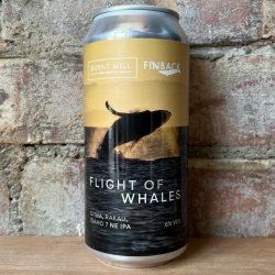 Burnt Mill x Finback Flight of Whales NE IPA 6% (440ml) - Caps and Taps