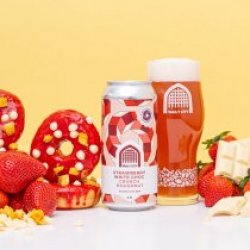 Vault City Strawberry White Choc Crunch Doughnut (CANS) - Pivovar