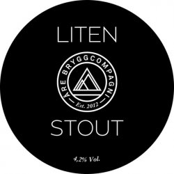 Åre Bryggcompagni Liten Stout 4,1%  30 l Keykeg - Brill & Co