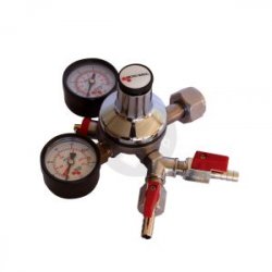 Regulador CO2  2 Salidas Micromatic - Mundo Cervecero