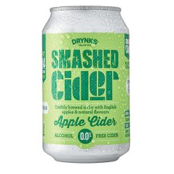 Smashed Cider Can - The Alcohol Free Drinks Company