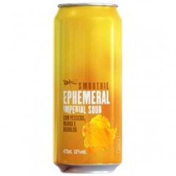 Dádiva Ephemeral Smoothie Imperial Sour Pêssego Manga e Baunilha Lata 473ml - Clube do Malte