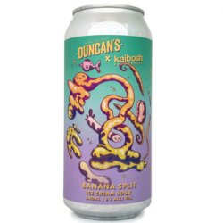 Duncans Banana Split Ice Cream Sour 440ml - The Beer Cellar