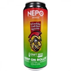 NEPOMUCEN KEEP ON ROLLIN’  COLD IPA - Sklep Impuls