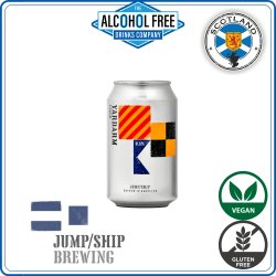 Jump Ship Brewing Co  Yardarm Lager (Dented Cans) - The Alcohol Free Drinks Company