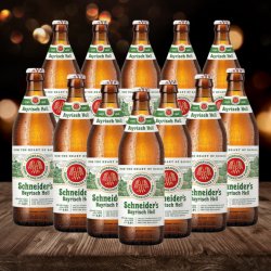 Schneider's Bayrisch Hells German Lager 500ml Bottles (12 Pack) - 4.9% ABV - Beerhunter