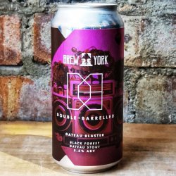 Double Barrelled x Brew York Gateau Blaster 5.5% (440ml) - Caps and Taps