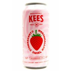 Brouwerij Kees Strawberry & Marshmallow Swirl - Acedrinks