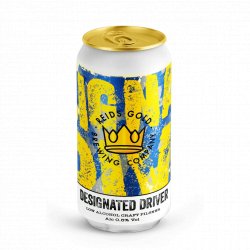 Reids Gold Designated Driver - Low Alcohol Craft Pilsner 440ml - Fountainhall Wines