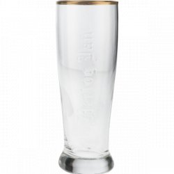 Hertog Jan Bierglas Embossed - Drankgigant.nl