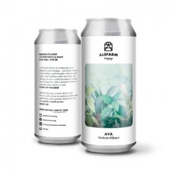 Alefarm Aya (Modern Pilsner) - Alefarm Brewing