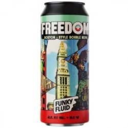 FUNKY FLUID FREEDOM BOSTON   Double Neipa - Sklep Impuls