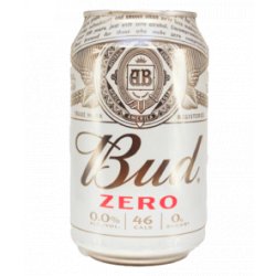 Bud  Zero  Pilsener - Alcoholvrij Bierhuis