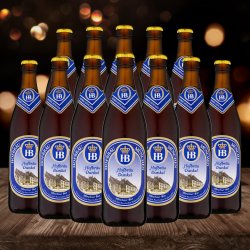 Hofbräu Dunkel German Dark Lager 500ml Bottles - 5.5% ABV (12 Pack) - Beerhunter