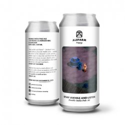 Alefarm Stay Awhile And Listen (DIPA) - Alefarm Brewing