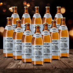 Flotzinger Alkoholfrei Weissbier German Alcohol-Free Beer 500ml Bottles - 0.5% ABV (12 Pack) - Beerhunter