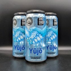 One Drop Brewing Co Yujo Cold IPA With Rice And Clean Fusion