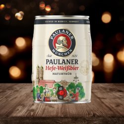 Paulaner Hefe-Weizen German Lager 5ltr Mini Keg - 5.5% ABV - Beerhunter