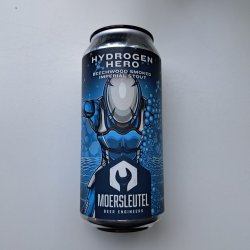 Moersleutel Hydrogen Hero Beechwood Smoked Imperial Stout - 440ml - 12% - GUN Speciaalbieren