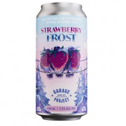 Garage Project Strawberry Frost Pink Marshmallow & Strawberry Imperial - The Hamilton Beer & Wine Co